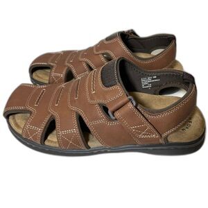 DOCKERS Searose Outdoor Fisherman Sandals - Men's 10M - Rust
